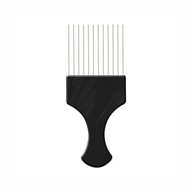 Imagem de Pente De Cabelo Santa Clara Afro Garfo De Aco