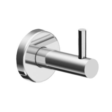 Imagem de Cabide Gancho Para Banheiro Escovado Atenas Grego Metal