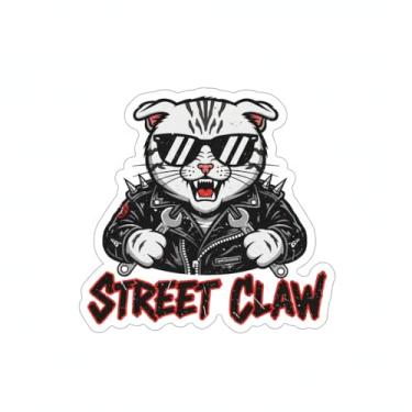 Imagem de Adesivo Decorativo para Carro e Moto, Modelo Gatinho (Adesivo87)