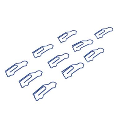 Imagem de Acouto Clipes Em Forma de Diversão 100 Pçs Forma de Carro Metal Luz Portátil Clipes Documento Arquivo Classificação Produtos