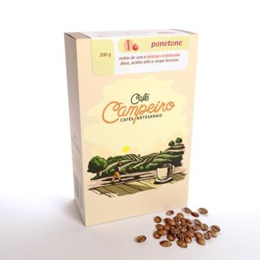 Imagem de Café Campeiro Panetone - Café Especial em Grãos, 100% Arábica, Torra Média Artesanal, 200g