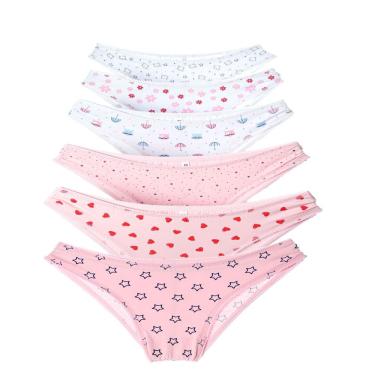 Imagem de Calcinha infantil unitária diversas p, m, g, gg basic +