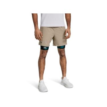 Imagem de Under Armour 1373718-203-3XL UA Vanish Woven Shorts Timberwolf Taupe masculino 3GG
