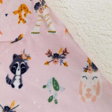 Imagem de Coberdrom Solteiro Manta Sherpa Lã Carneiro Quentinha 1 Peça (Foxy)