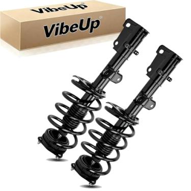 Imagem de VibeUp Amortecedores dianteiros 171128L 171128R com molas helicoidais para Dodge Grand Caravan 2008-2019 (Exc. RT/GT), para Chrysler Town & Country (Exc. S) 2008-2016