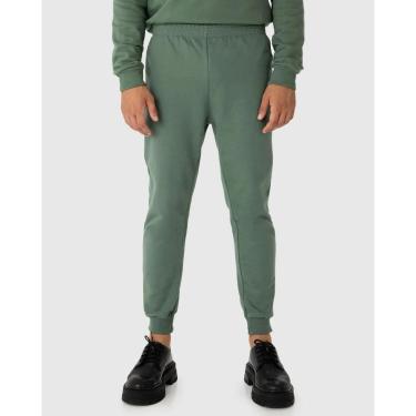 Imagem de CALÇA MASCULINO MALWEE MOLETOM TRADICIONAL JOGGER VERDE-Masculino