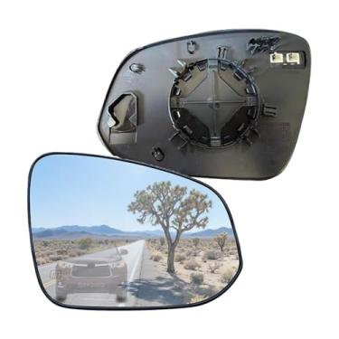 Imagem de Vidro de substituição do espelho lateral do passageiro para Toyota Highlander 2014-2019, placa traseira aquecida para vidro retrovisor lateral direito para Toyota Highlander 2014 2015 2016 2017 2018