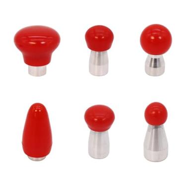 Imagem de Ysyqkn Kit de Reparo de Amassados ​​sem Pintura para Carros, 6 Peças, Cabeça de Reposição, Ferramenta Manual, Acessórios Premium, para Amassados ​​causados ​