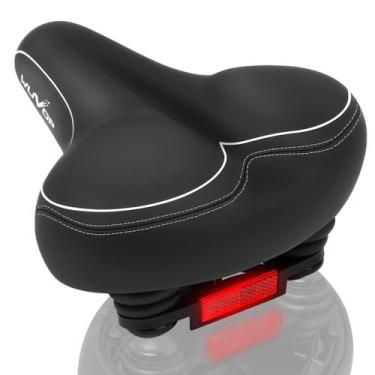 Imagem de Assento de bicicleta WUVOP Oversized Wide Waterproof para Peloton, bic