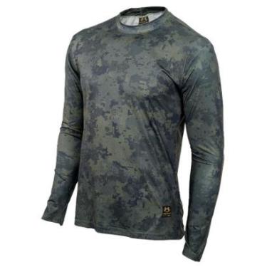 Imagem de Camisa Caça Caçador Camuflada Proteção Uv 50 Masculina-Masculino