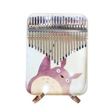 Imagem de Piano de dedo Kalimba para iniciantes com 21 teclas kalimba profissional