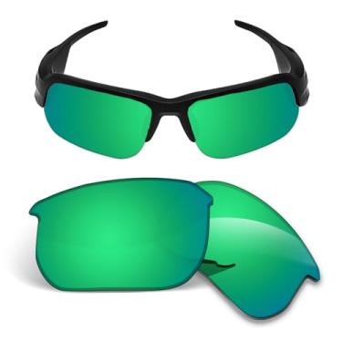 Imagem de Lentes de substituição de 1,5 mm compatíveis com óculos de sol inteligentes BOSE Tempo BMD0010, antiarranhões e resistentes a impactos - Verde polarizado