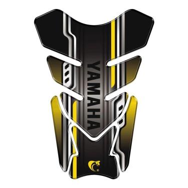 Imagem de Adesivo Resinado Protetor De Tanque Moto Yamaha Dourado Cor Dourado