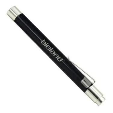 Imagem de Lanterna Clínica Medica De Led Luz Branca Com Pilhas - Bioland,  Preta