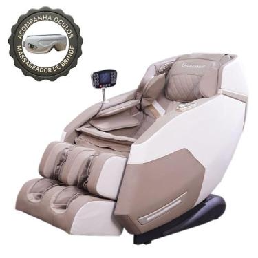 Imagem de Poltrona Massagem Reclinação Gravidade Zero 3D Elétrica Marvin Tela LC