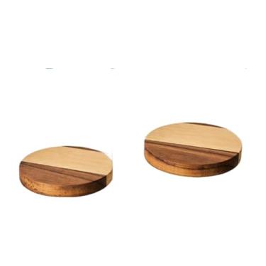 Imagem de Moldura Decorativa Circular Em Madeira – Um Arranjo ContemporâNeo Para Plantas, Obras De Arte E Fotografias(Madeira Natural de Teca -Nobre)