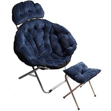 Imagem de YYBOES Espreguiçadeira dobrável com gravidade zero, espreguiçadeiras ao ar livre, adequada para escritório, casa, escritório, almoço, exterior, pátio, piscina, cadeira dobrável