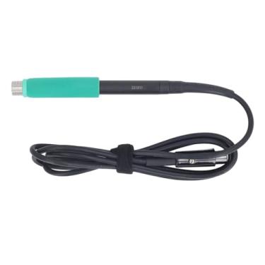 Imagem de LiebeWH Estação de Solda de Substituição de Peça de Mão Com Alça de Ferro de Solda Leve de 75 W Com Fio Retardador de Chama, Manga de Silicone, Proteção Flexível para Fácil Instalação