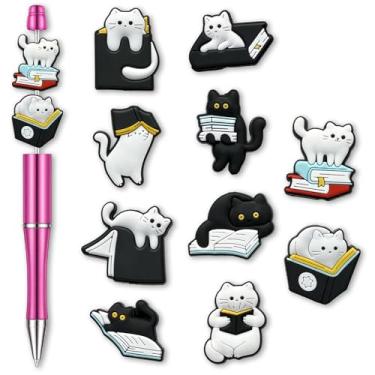 Imagem de Qimbytar Miçangas focais de música roxa para aniversário de inverno, gato, abóbora, mexicano, para canetas, contas focais de silicone, em massa, para canetas, chaveiro, pulseira, fabricação de joias