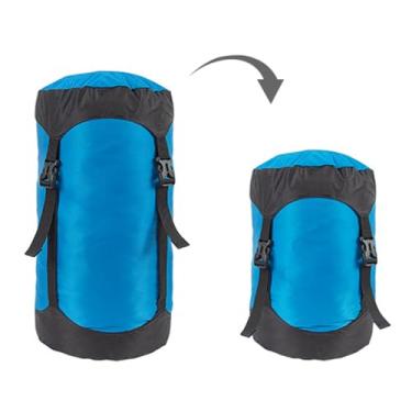 Imagem de Saco de compressão para armazenamento dormir 40D Ripstop Camping Viagem Portátil Tear- Organizador Roupas Mercearias