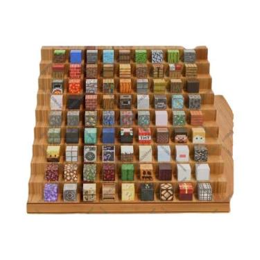 Imagem de Blocos De Construção Magnéticos Brinquedo Montessori STEM Para Criança