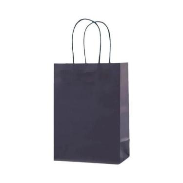 Imagem de Sacolas De Presente Coloridas De Papel Kraft, 10 Unidades, Sacolas De 