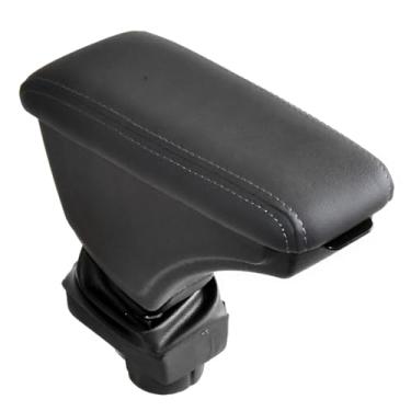 Imagem de Encosto Apoio de Braço Com Porta Objetos Punto 2007 À 2019 (Cinza - Costura Cinza)