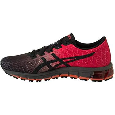 Imagem de Tênis de corrida masculino Asics Gel-Quantum 180 4, Classic Red/Black, 8.5