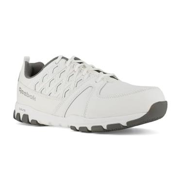 Imagem de Reebok Tênis masculino Rb4443 Sublite Athletic Work Steel Toe Branco Segurança, Branco, 36
