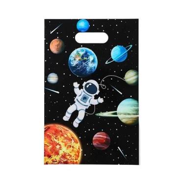 Imagem de Sacolas De Festa Com Tema De Astronauta Para Crianças, Embalagem De Pr