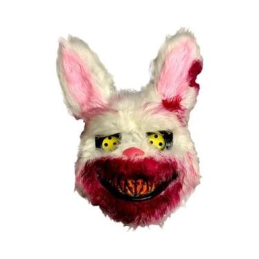 Imagem de Máscara De Festa De Halloween De Pelúcia De Urso Assustador Para Cospl