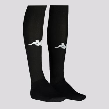 Imagem de Meião Kappa Preto e Branco-Unissex