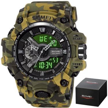 Imagem de Relógio Masculino Skmei 2396 Á Prova D'água 50m Digital Esportivo-Masculino