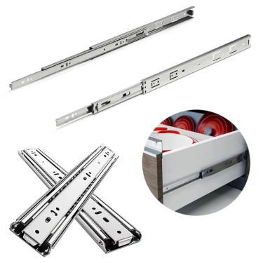 Imagem de Corrediça Telescópica Light MetalNox 250mm 2 Pares