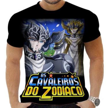 Imagem de Camiseta Camisa Personalizada Anime Cavaleiros do Zodíaco 15 - Zahir S