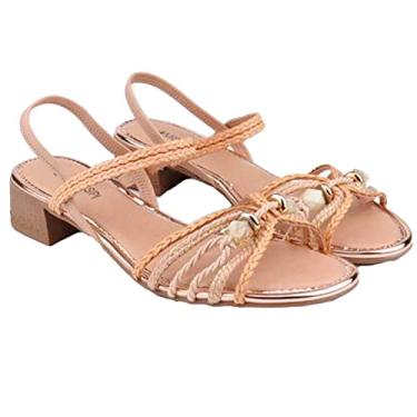 Imagem de Sandália Mississipi Trançada Pêssego