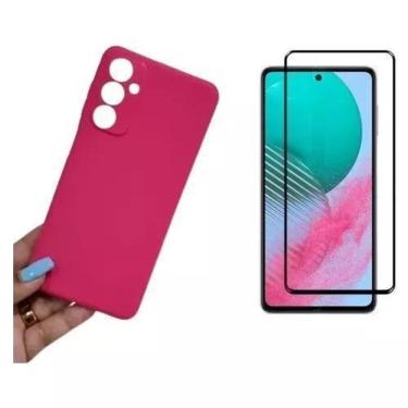 Imagem de Kit Capa+Película 3D Compatível Samsung M54 Pink