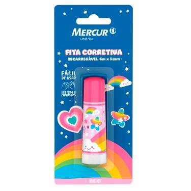 Imagem de Fita Corretiva 6mx5mm Cores Mágicas Mercur
