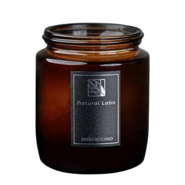 Imagem de Vela de Massagem Vegana Natural Labo 190g – Cera de Coco e Óleos Naturais | Aromaterapia e Spa em Casa. (Chá Branco)