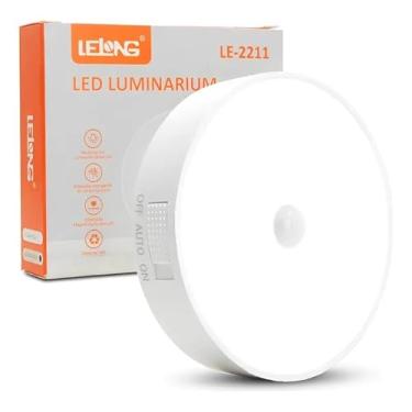 Imagem de Luminária LED Recarregável com Sensor de Presença – Iluminação Automática e Sem Fio