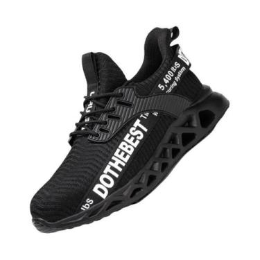 Imagem de Tênis De Segurança Unissex Leves Com Biqueira De Aço E Antiperfuração 