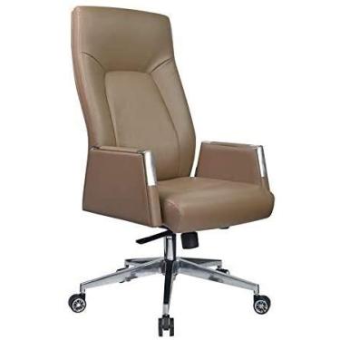 Imagem de Cadeira de computador de escritório com design ergonômico, cadeira elevatória de couro, cadeira de conferência, cadeira de aprendizagem, malha respirável