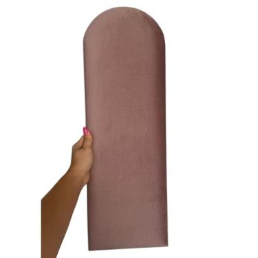 Imagem de Cabeceiras nuvem 60x20 auto colante cama Box Casal Queem King(ROSE,KIT 10 PEÇAS)