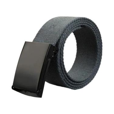 Imagem de Cinto Tático Unissex De 38cm Em Lona, Cinto Casual De Luxo Para Jeans 