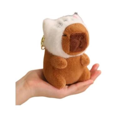 Imagem de Brinquedo De Pelúcia Fofo Stitch Pikachu Kuromi Capybara, Boneco De Ga