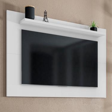 Imagem de Painel Suspenso Safira 135cm Branco Para Tv Até 50? - Casa D Branco