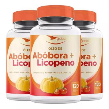 Imagem de 3un Suplemento Óleo de Semente de Abóbora + Licopeno - 120 CGM - GLOBA