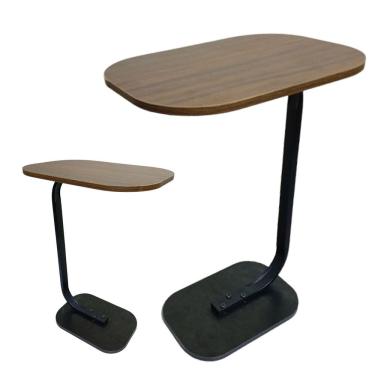 Imagem de Mesinha Lateral Apoio Multiuso Canto Sofa Cama Leitura Cafe Notebook Home Office Minimalista Compacta Versatil