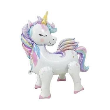 Imagem de Balões De Unicórnio Para Decorações De Aniversário, Casamento, Noivado