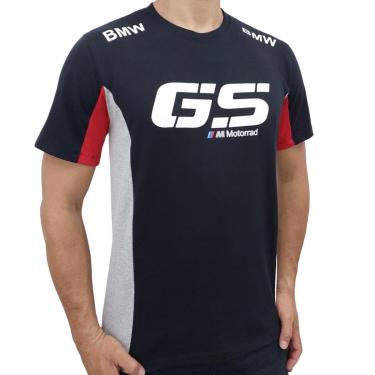 Imagem de Camiseta Masculina Bmw GS Motorrad Preta - 236-Masculino